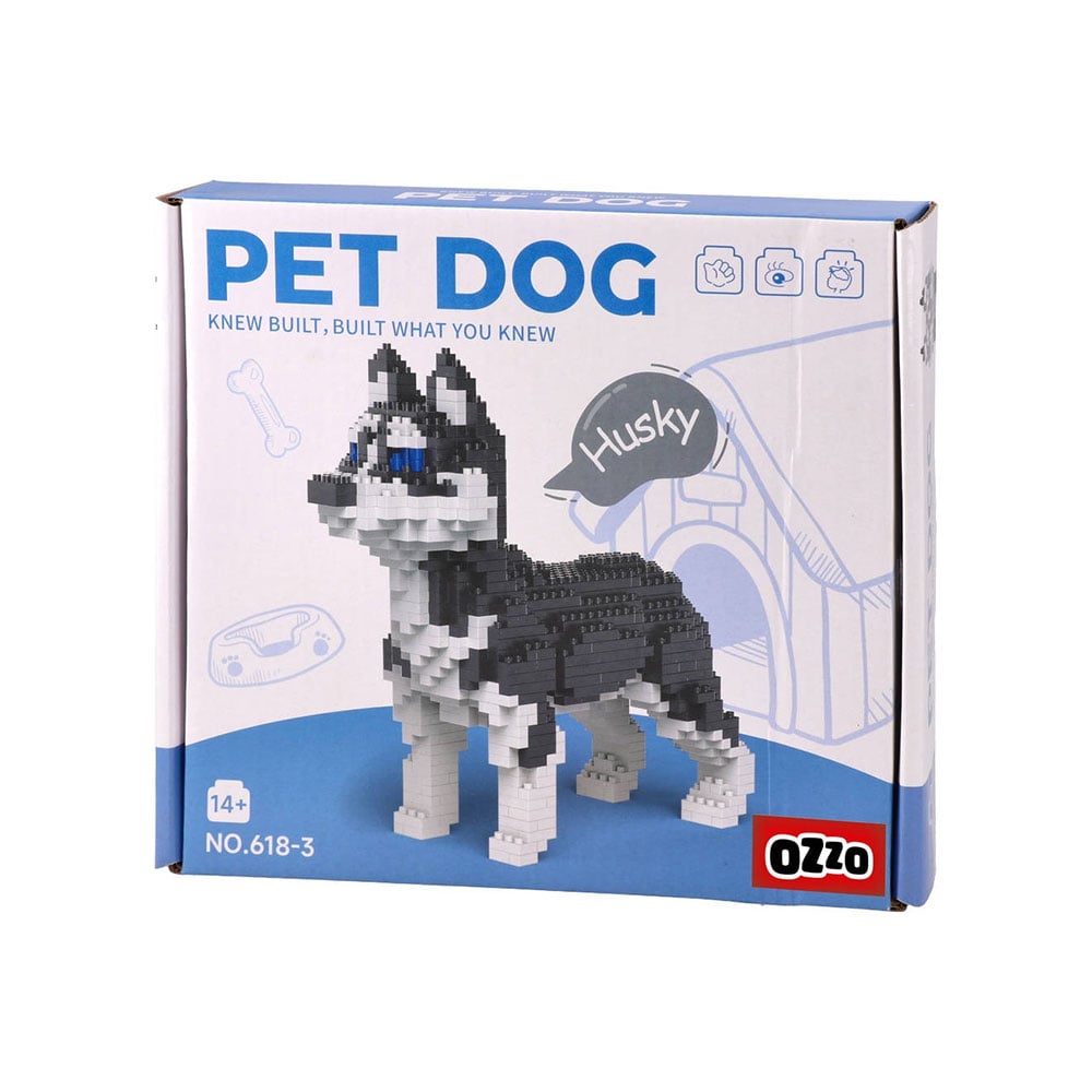 Ozzo Husky Construction Set, 72 pcs