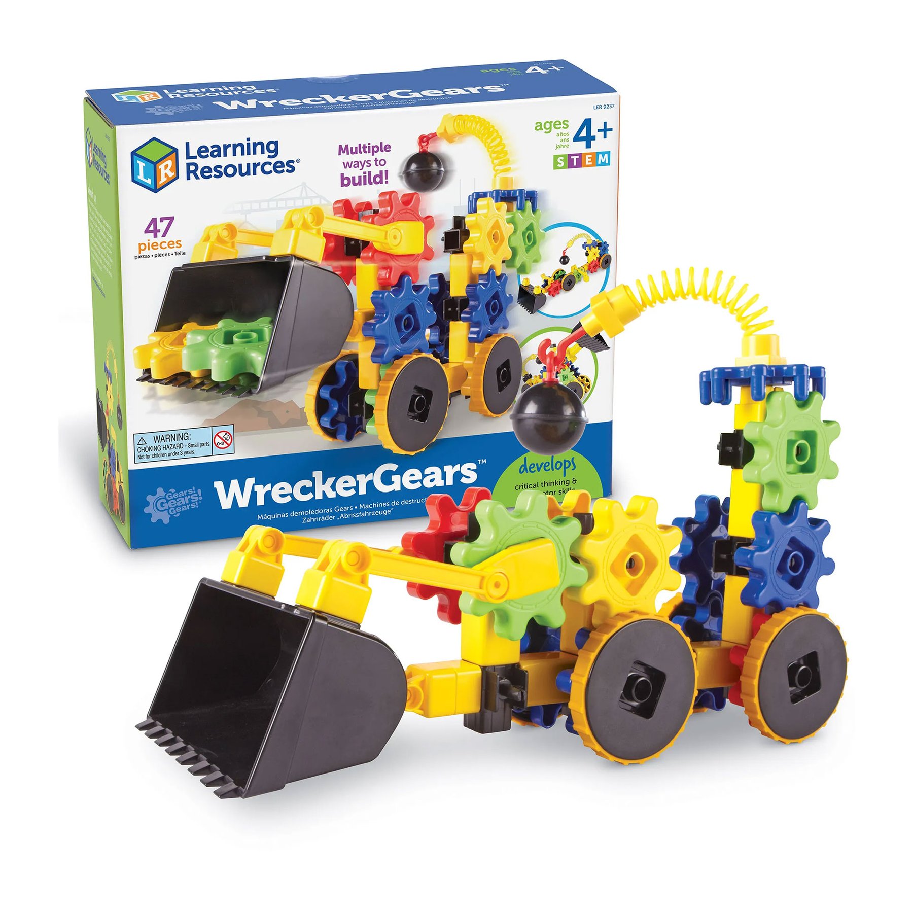 Learning Resources Construction Machines construction set, 47 pieces