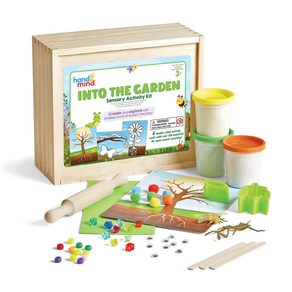Learning Resources In the Garden Set, sensory