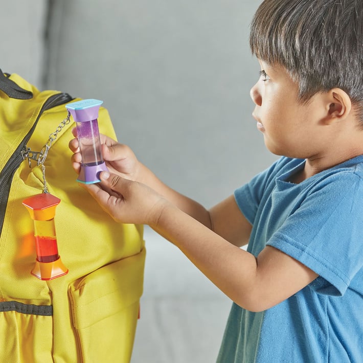 Learning Resources Сензорни бутилки, въртящи се, 4 броя