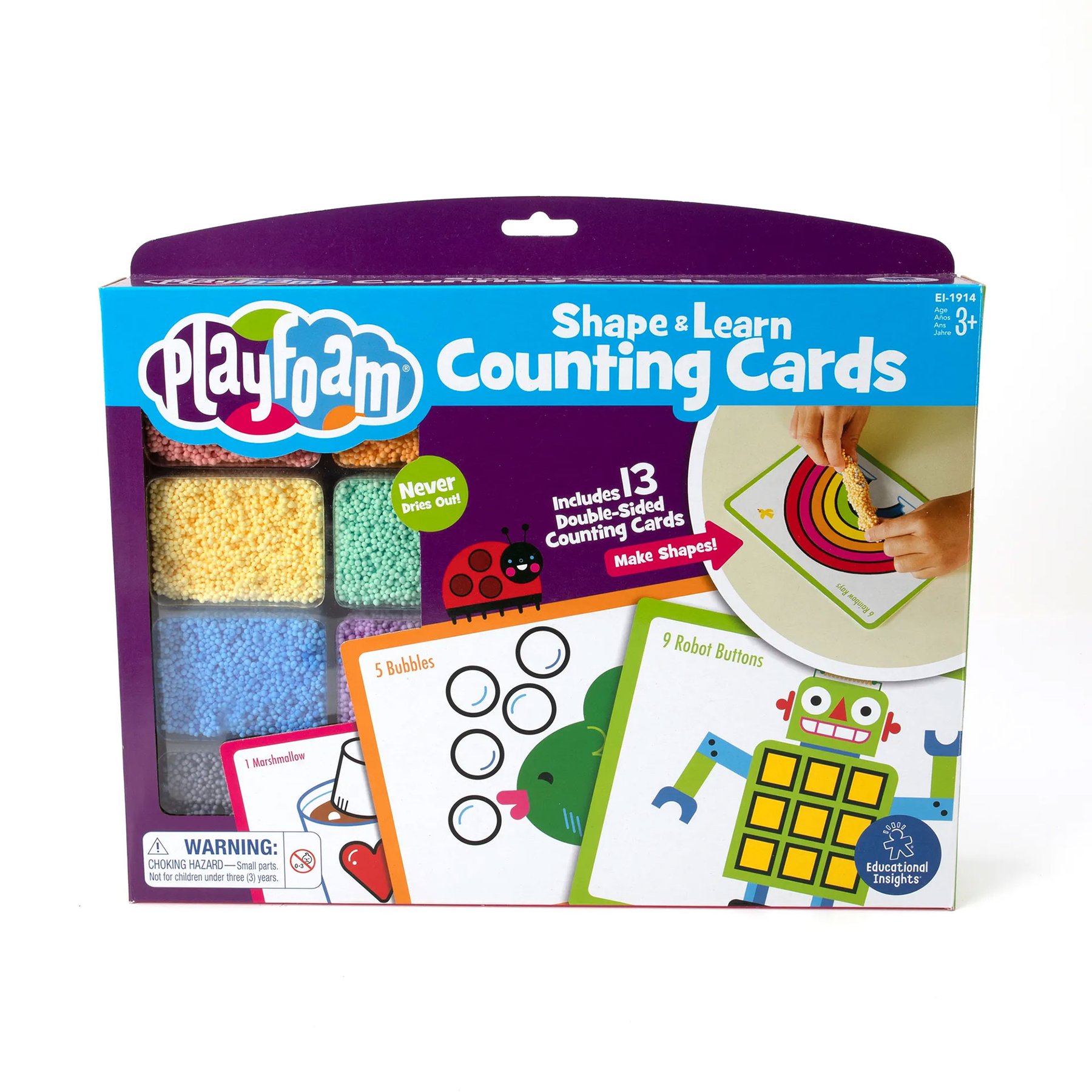 Learning Resources Play foam set - Shapes and counting