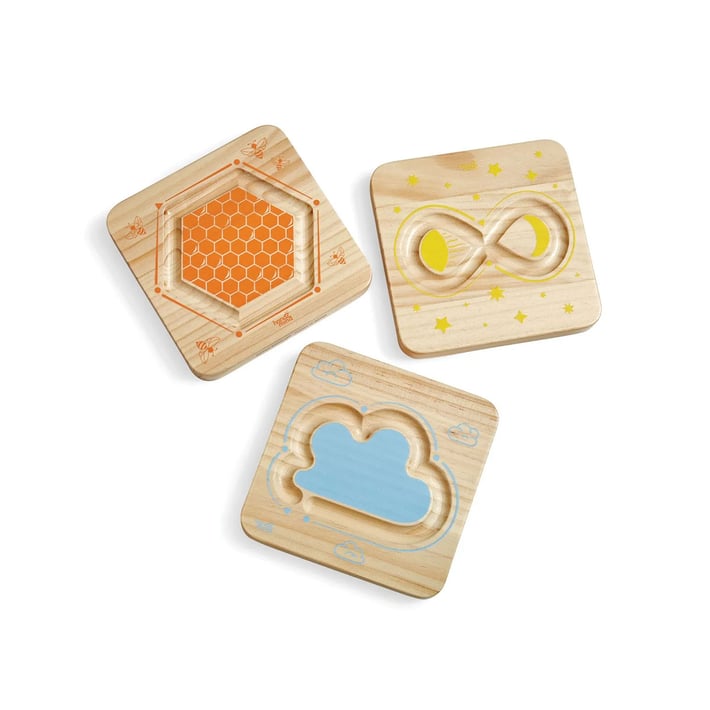 Learning Resources Лабиринт за дихателни упражнения, дървен