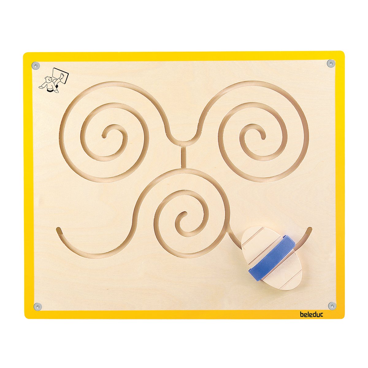 Beleduc Foot Board - Butterfly, manipulative