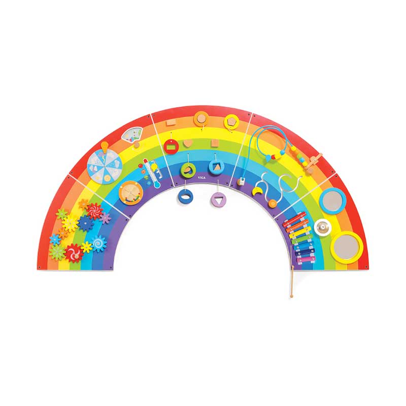 Nowa Szkola Manipulative Board, rainbow, 1620 x 110 x 820 mm