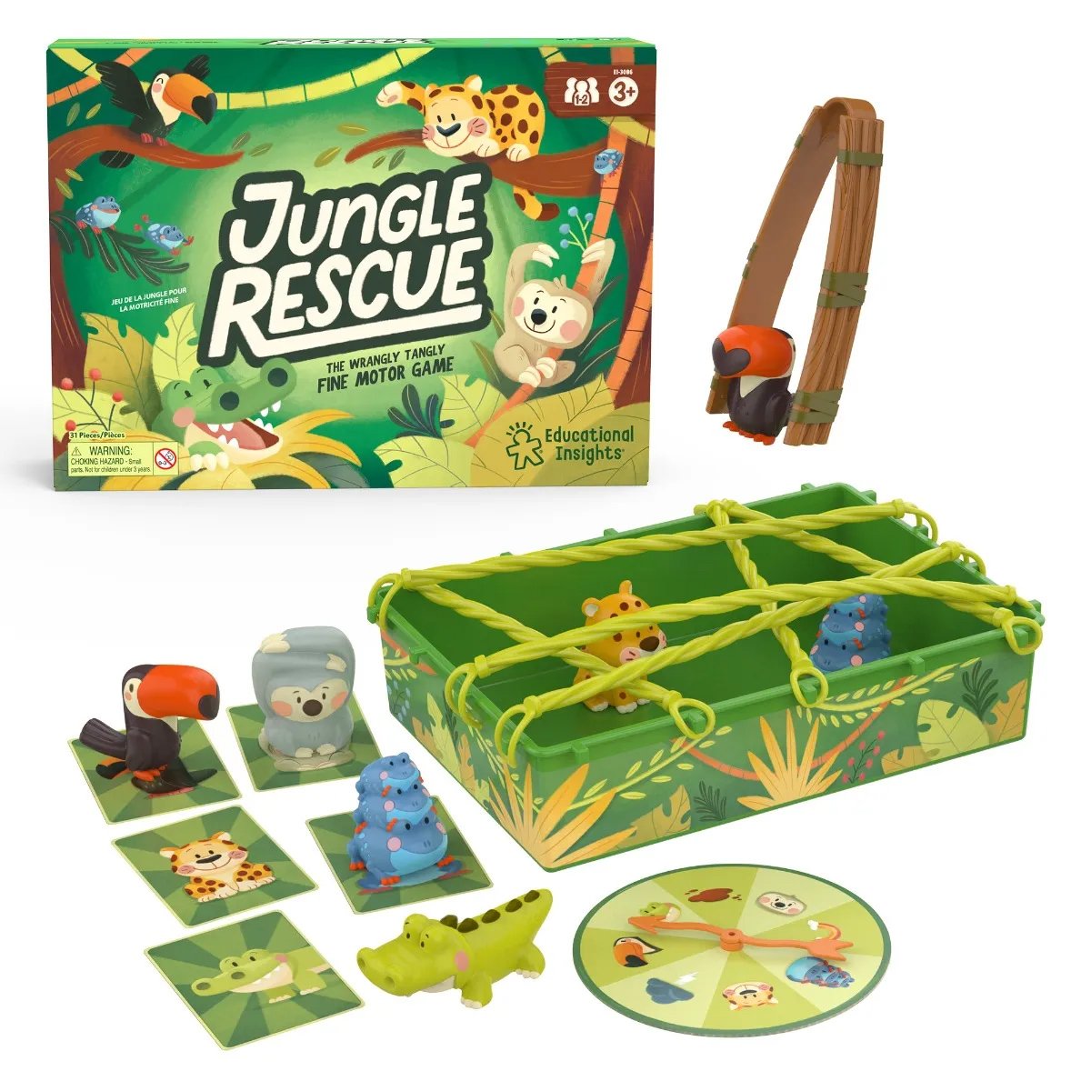 Learning Resources Jungle, fine motor game
