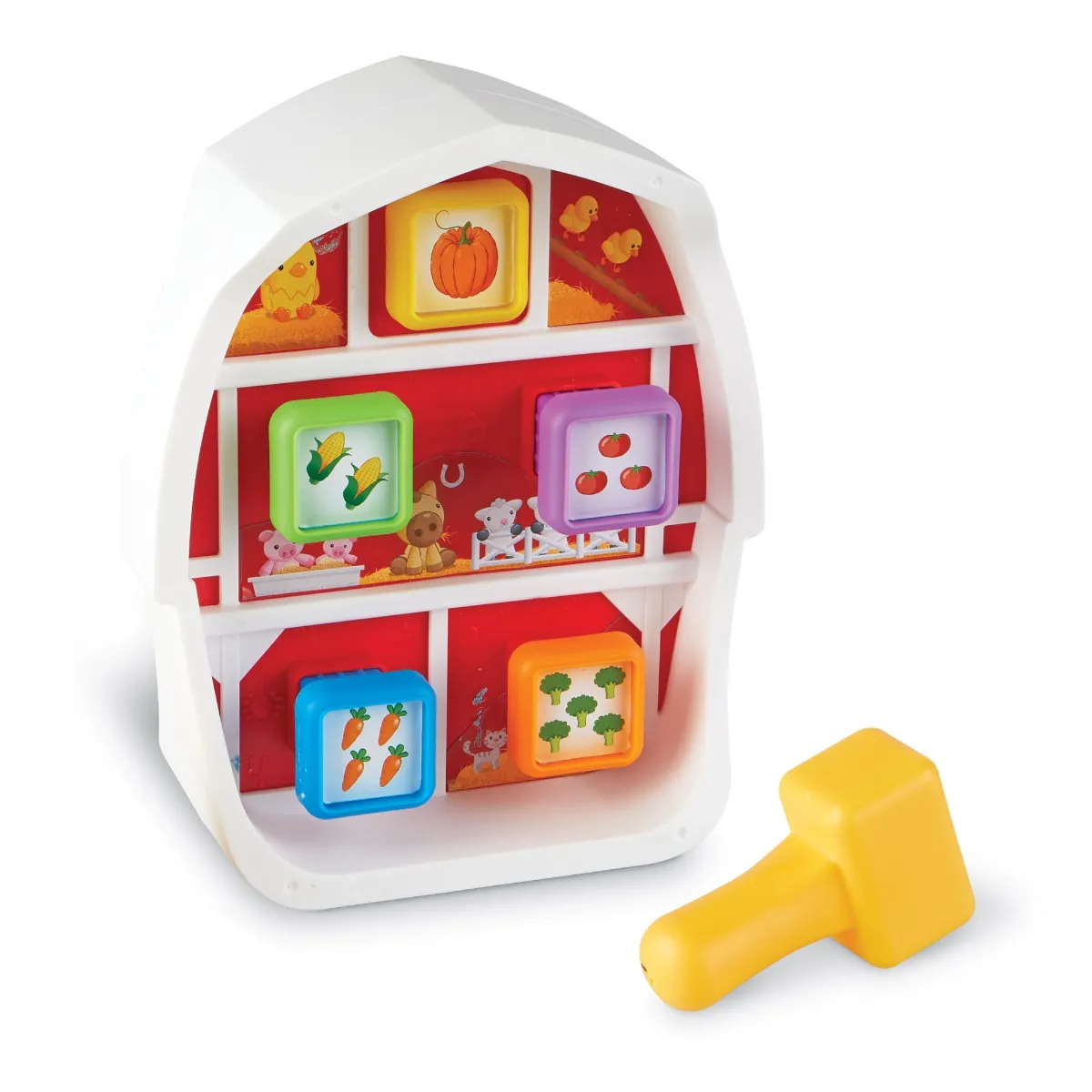 Learning Resources Game Barn, with hammer