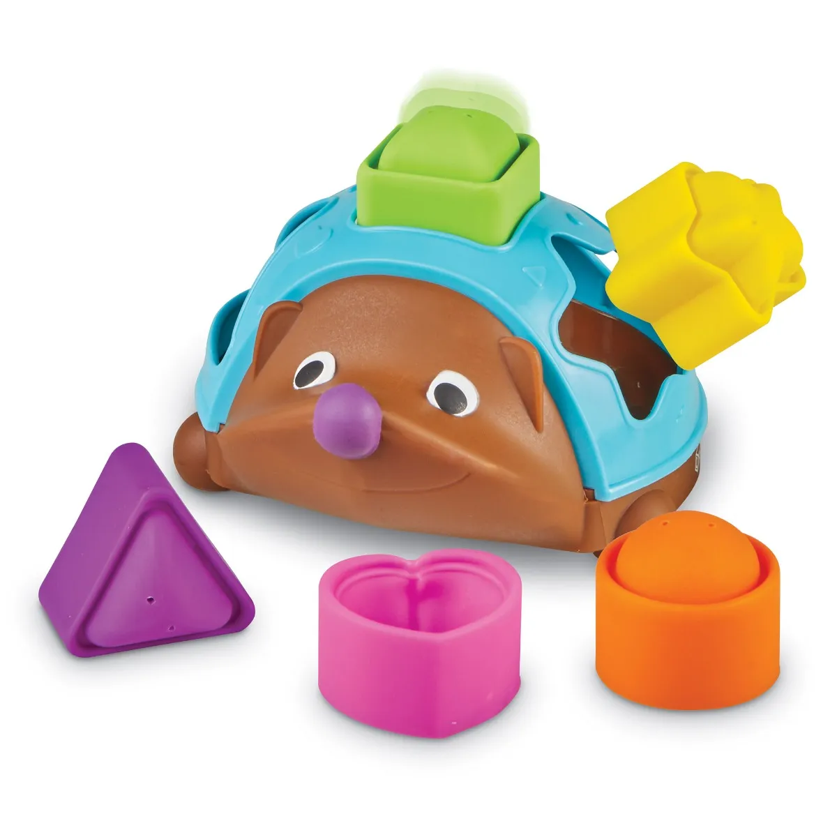 Learning Resources Hedgehog with Shape Spikes, sorting and nesting
