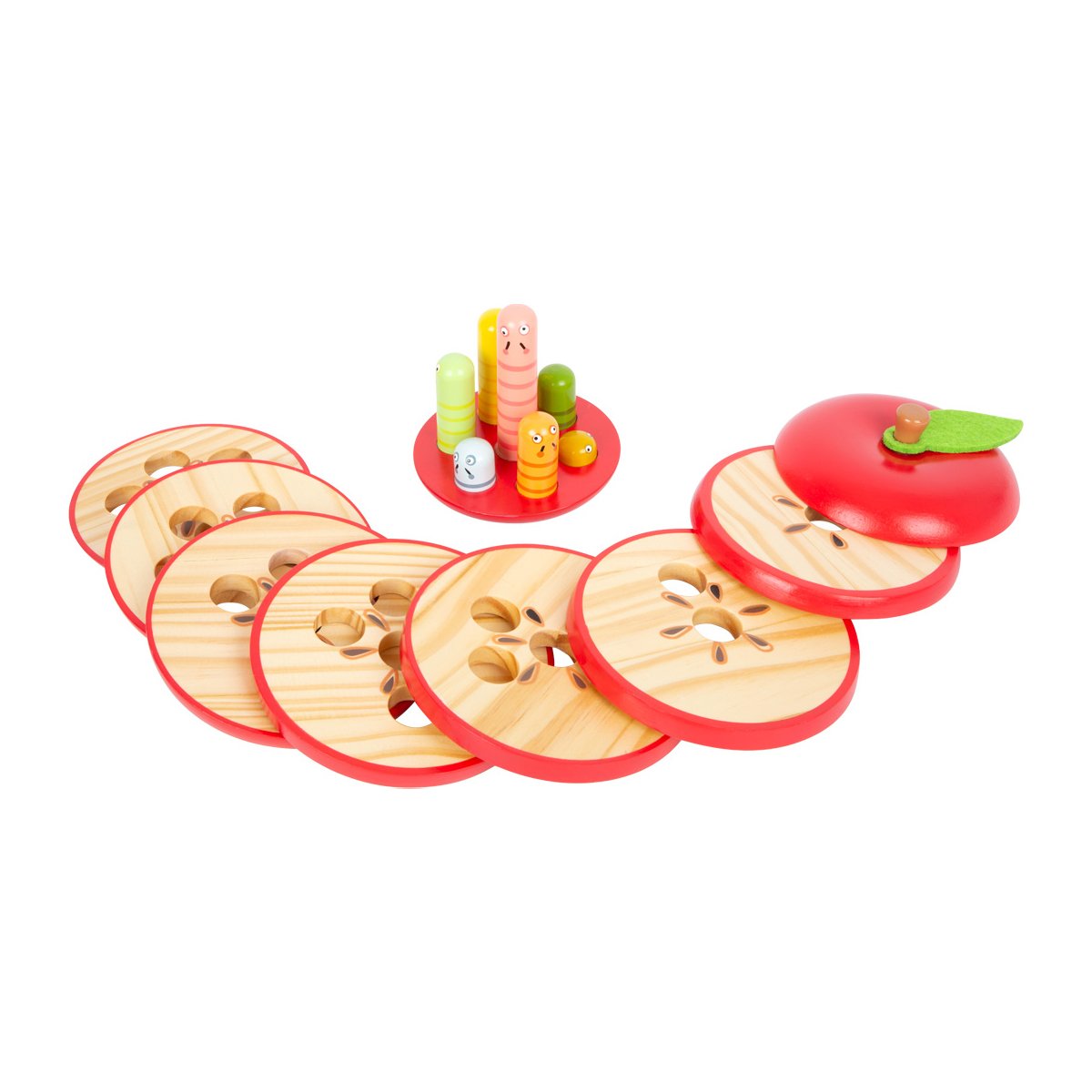 Small Foot Stacking apple
