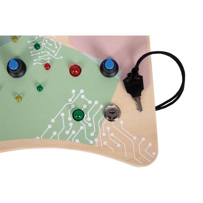 Small Foot Дъска за моторни умения - Светлини и превключватели