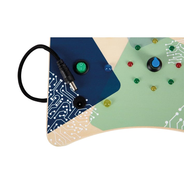 Small Foot Дъска за моторни умения - Светлини и превключватели