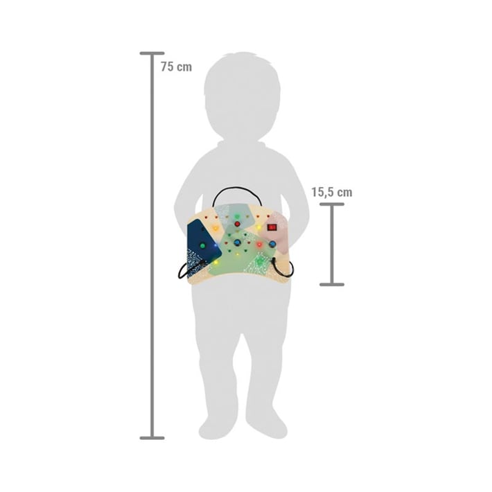 Small Foot Дъска за моторни умения - Светлини и превключватели