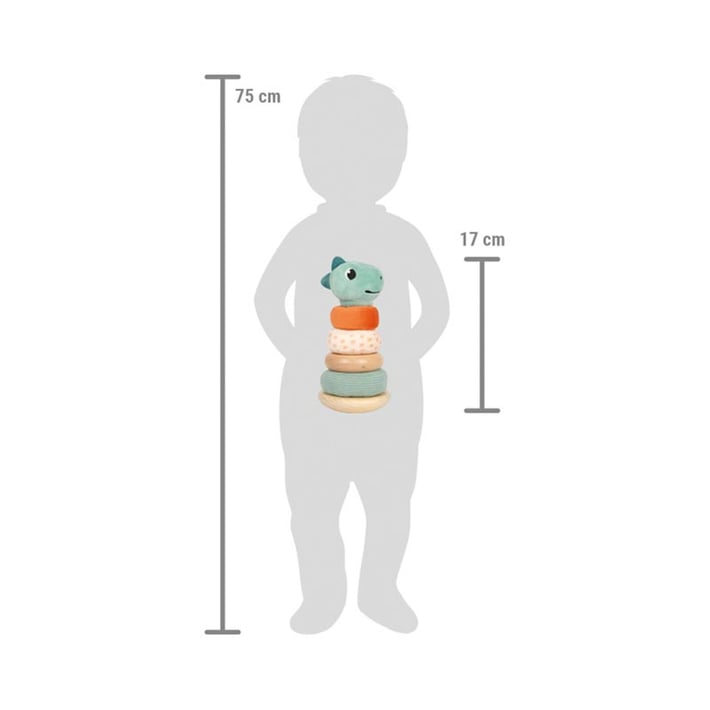 Small Foot Кула за надграждане Динозавър, дърво и плюш