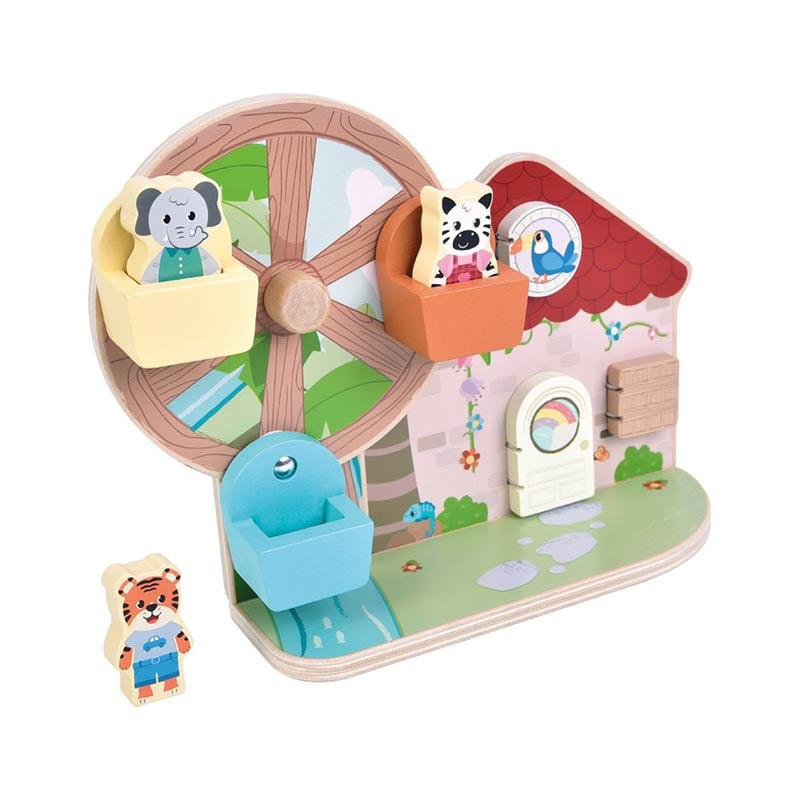 Small Foot Ferris Wheel with Jungle Animals