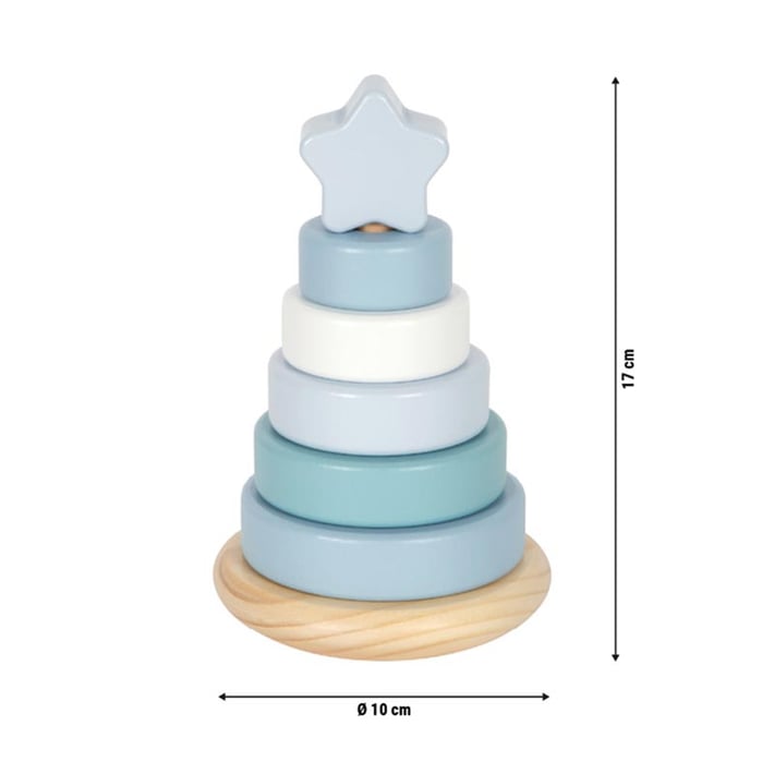 Small Foot Кула за надграждане, пастелносиня