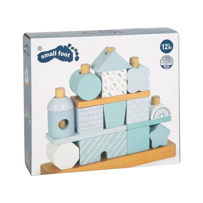 Small Foot Къщичка за надграждане, пастелносиня