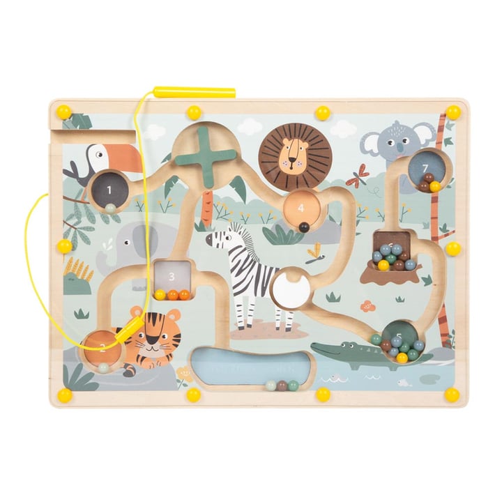 Small Foot Лабиринт Сафари, магнитен