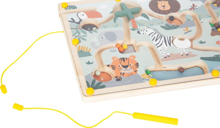 Small Foot Лабиринт Сафари, магнитен