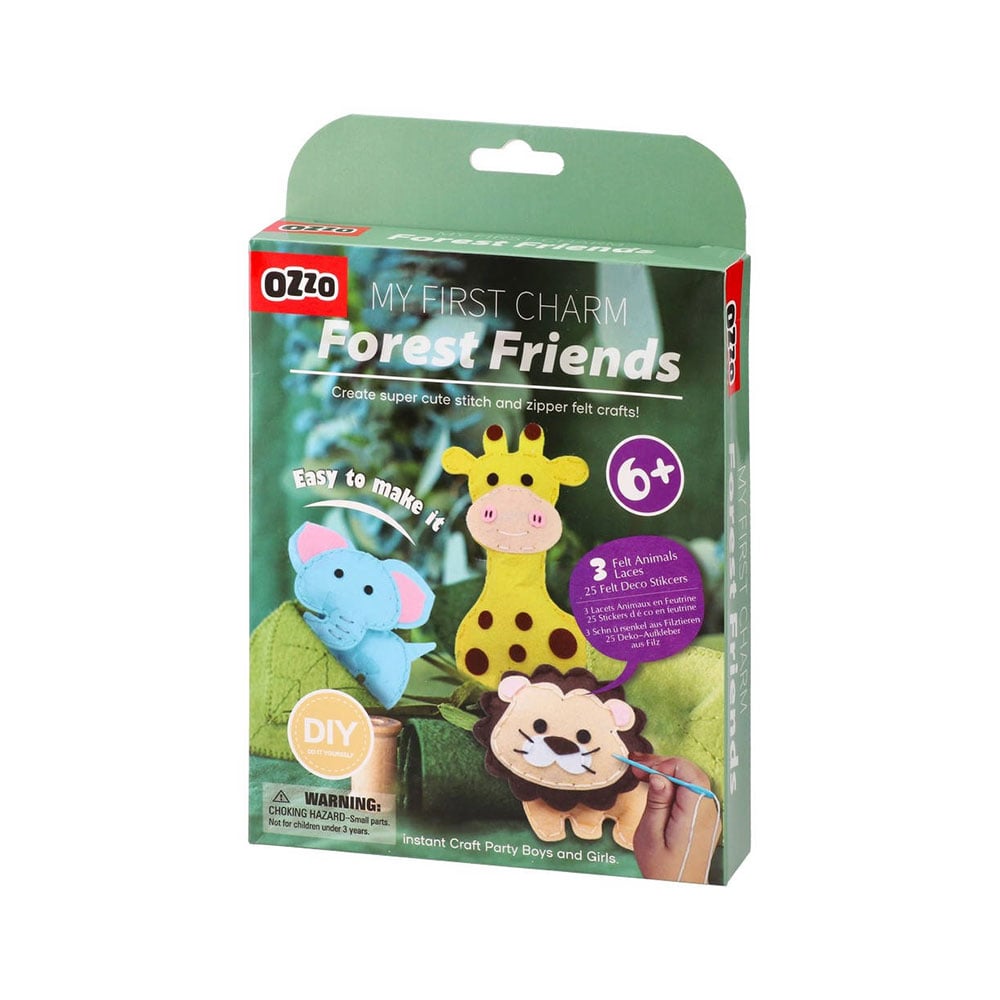 Ozzo Threading Animals Set, jungle