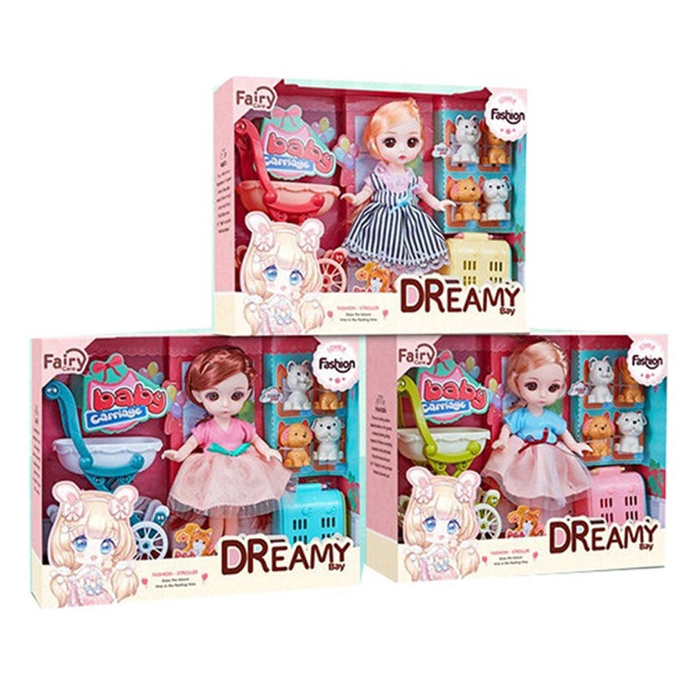 Ozzo Puppy Doll Play Set, assorted, 1 pc