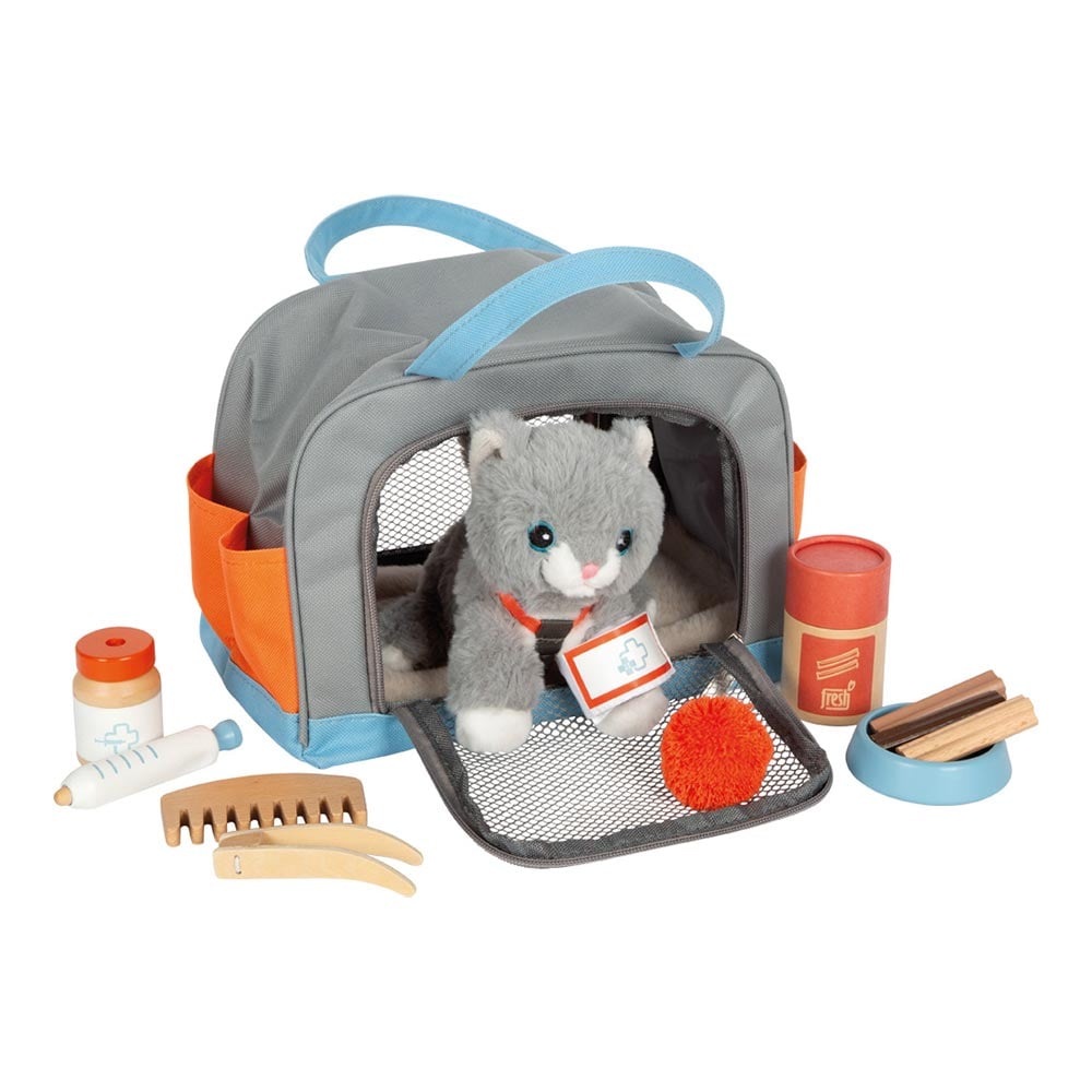 Small Foot Kitten with carrying bag, with included care accessories