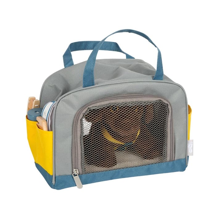 Small Foot Puppy with carrying bag, with included care accessories