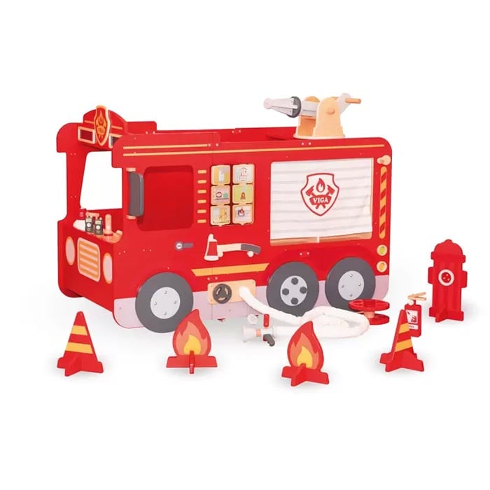 Nowa Szkola Manipulative play corner Fire Station, 150 x 86 x 108 cm
