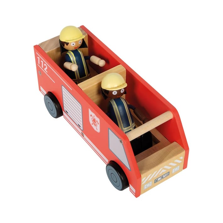 Small Foot Пожарна станция, с аксесоари, голяма, 45 х 25 х 50 cm
