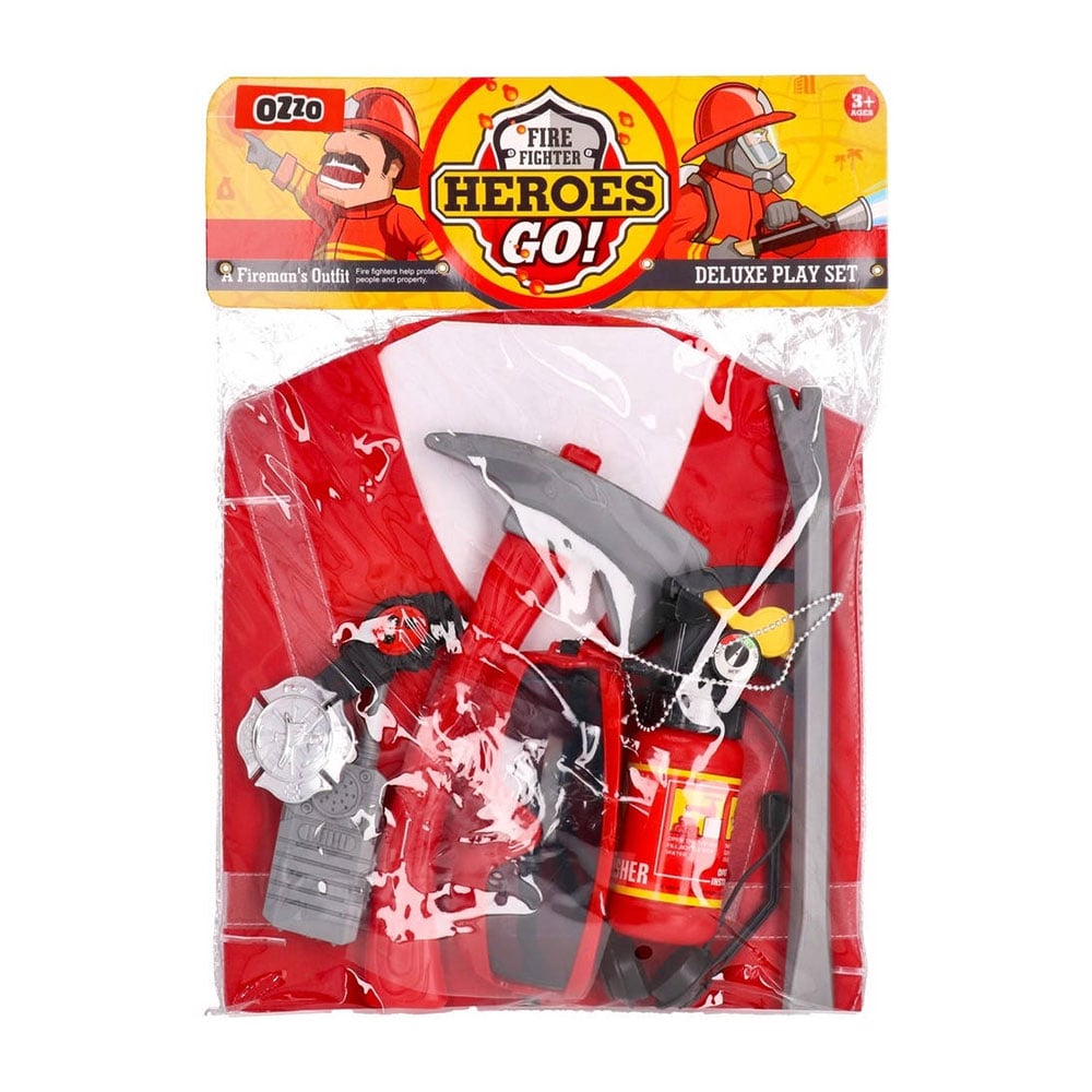 Ozzo Firefighter Set with Safety Vest