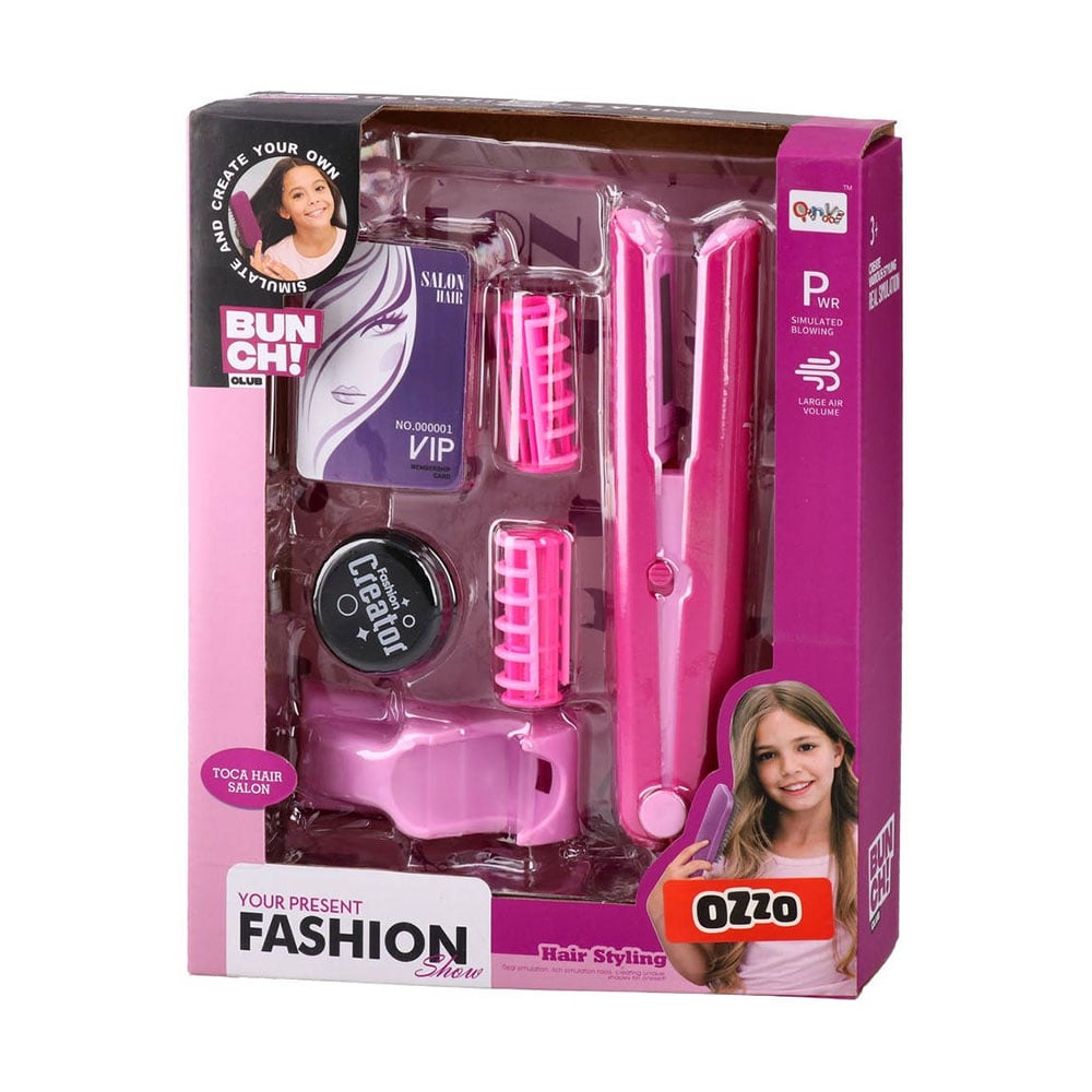 Ozzo Hair Straightener, kids, with accessories
