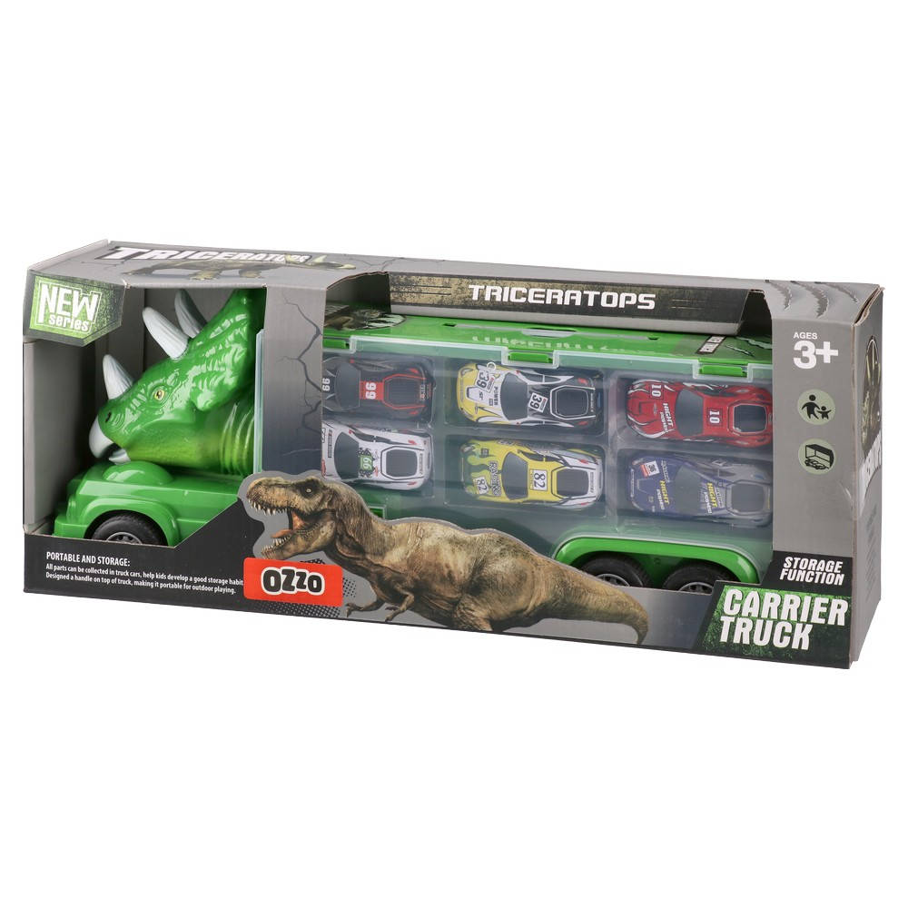 Ozzo Dinosaur Car Carrier with Cars