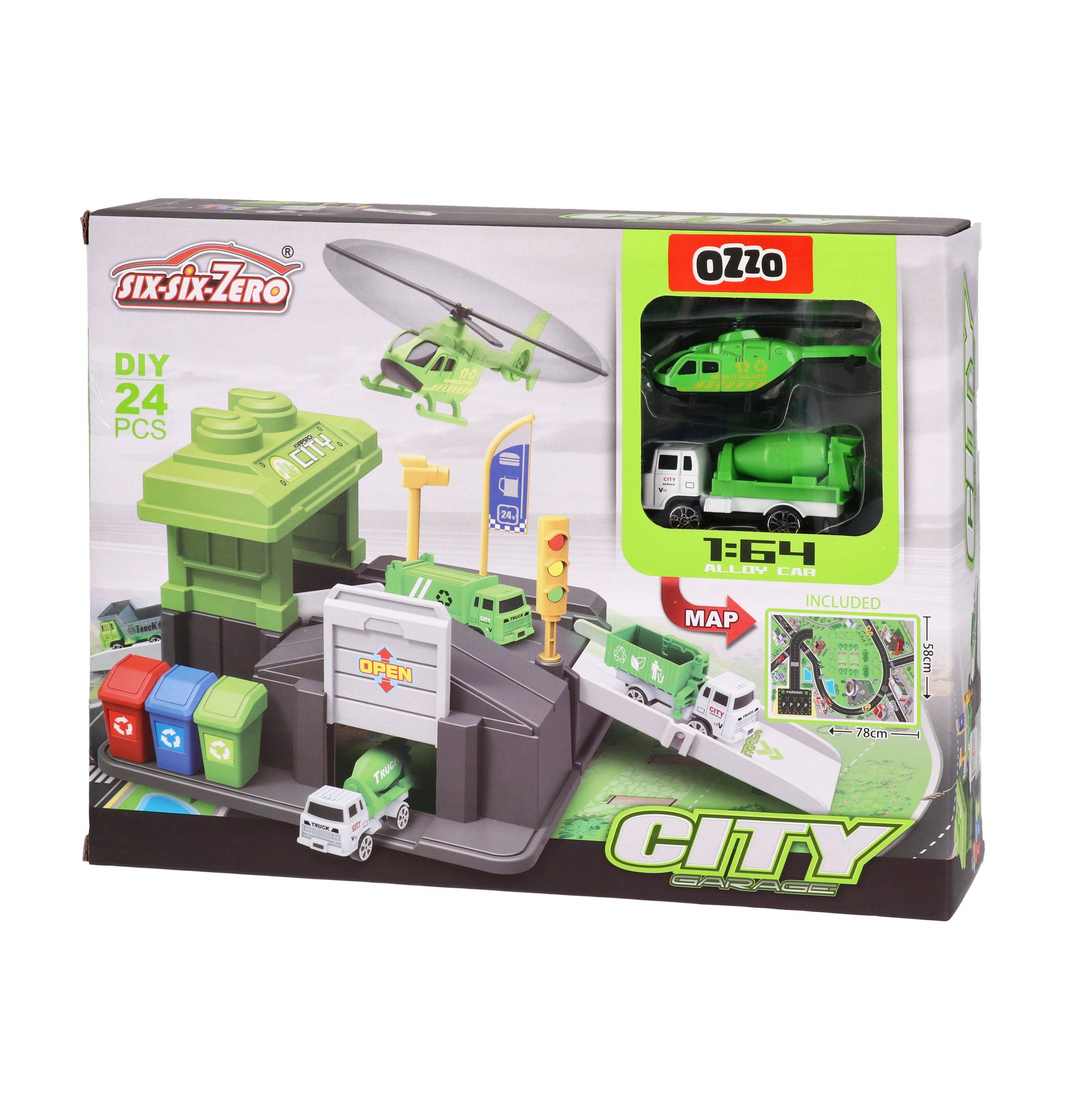 Ozzo City Service Vehicles Set