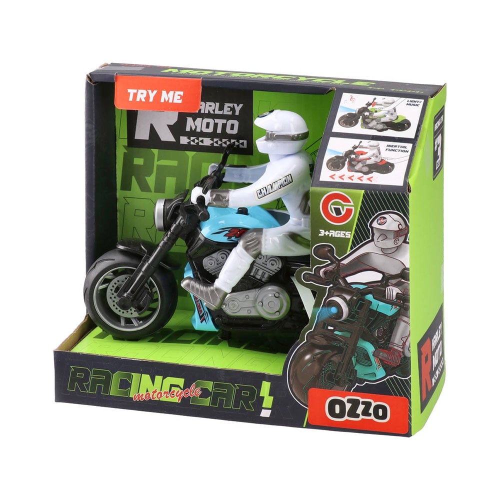 Ozzo Motorbike with Rider Set
