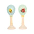 Small Foot Maracas Tiny Friends, wooden, 2 pieces