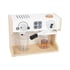 Small Foot Coffee Machine, wooden, 24 x 12 x 18 cm