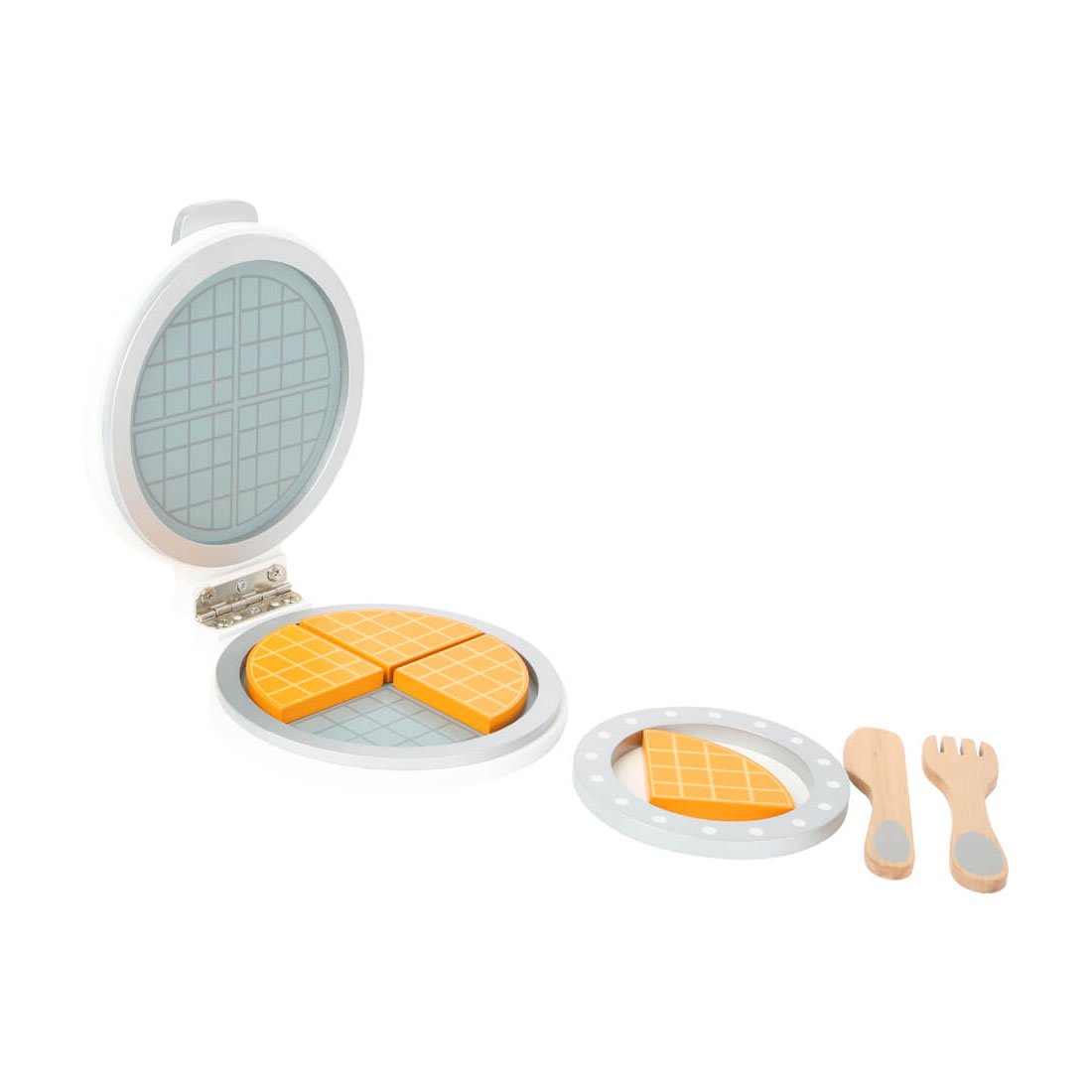 Small Foot Waffle maker, children’s, wooden, 19 x 17 x 6 cm