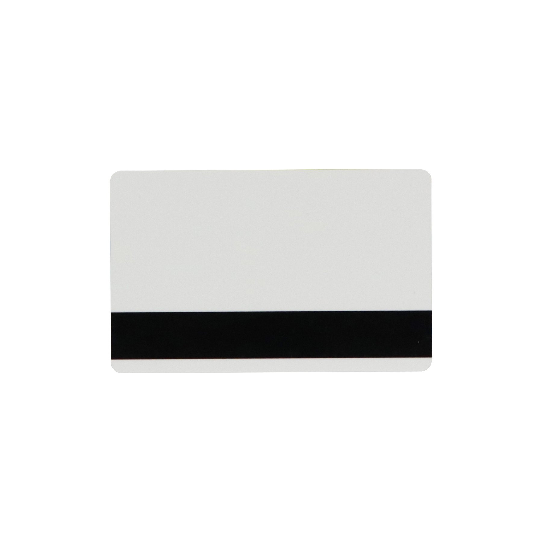 Hico Card, PVC, with magnetic stripe, 54 x 86 mm, white, customizable