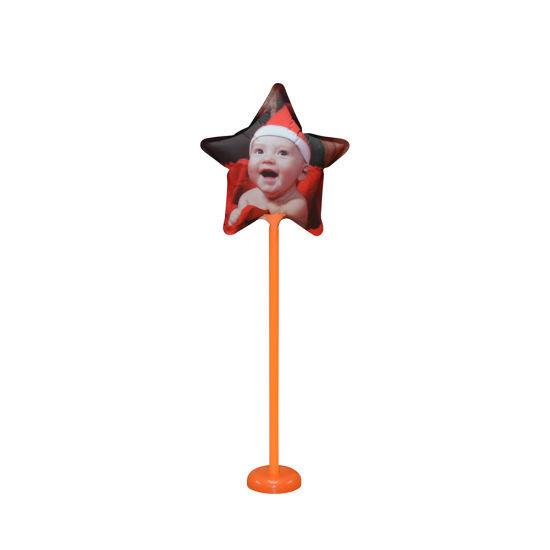 BESTSUB Personalization balloon, star, 18 cm