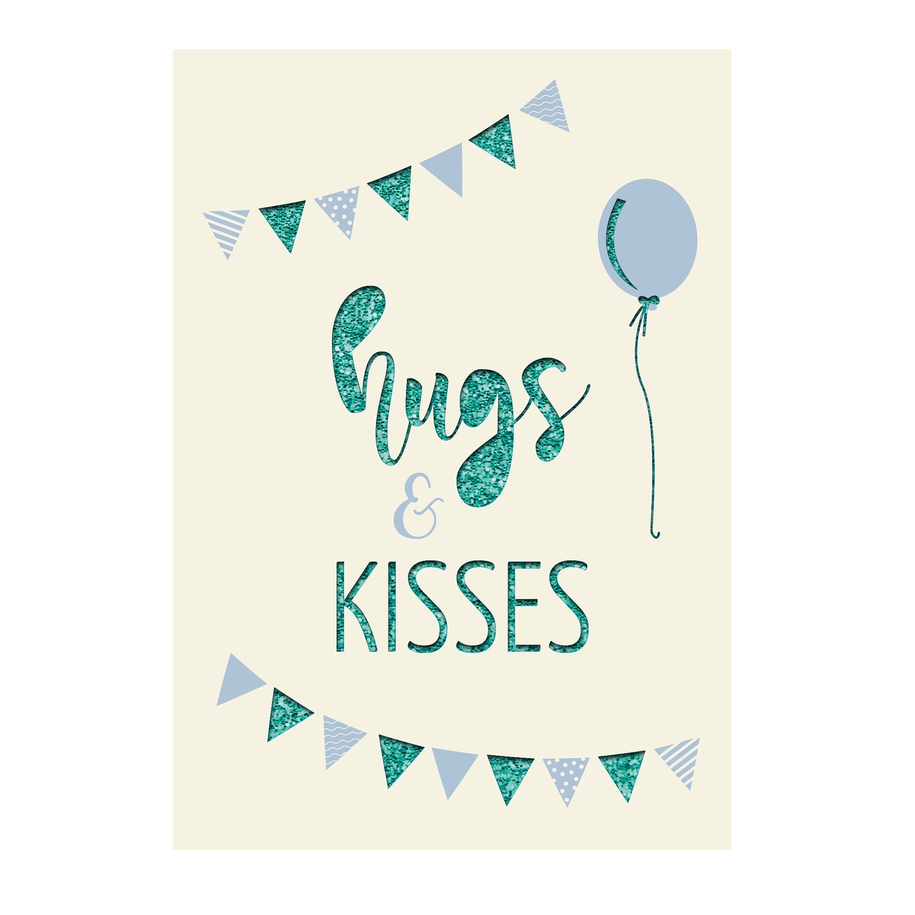Gespaensterwald Card, Deluxe hugs and kisses