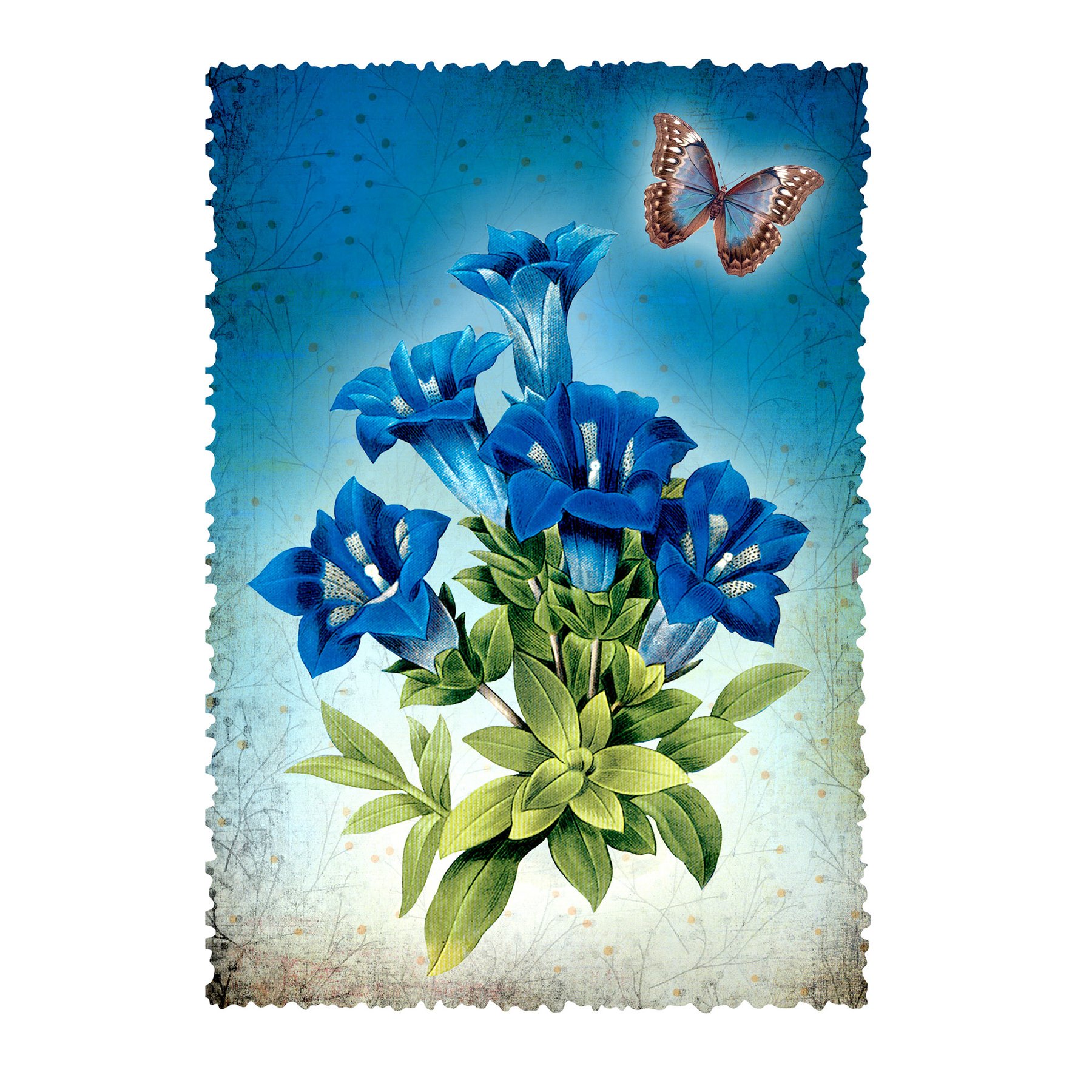 Gespaensterwald Card, Romantique, flower