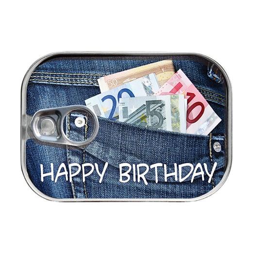 Gespaensterwald Card-Can, Happy Birthday Money