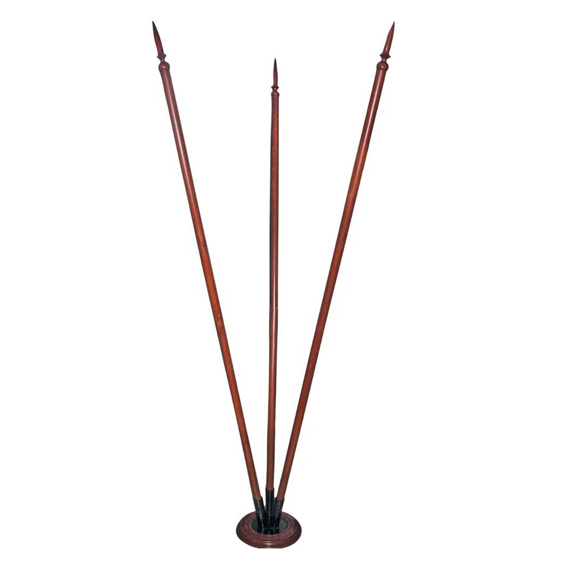 Flag Stand, wooden, for 3 flags, 120 x 70 cm