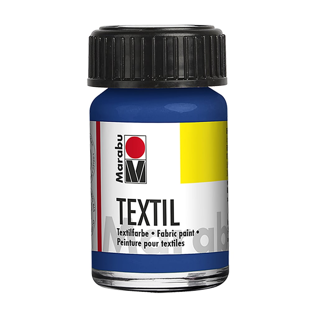 Marabu Textile Paint, 15 ml, 052, Medium Blue