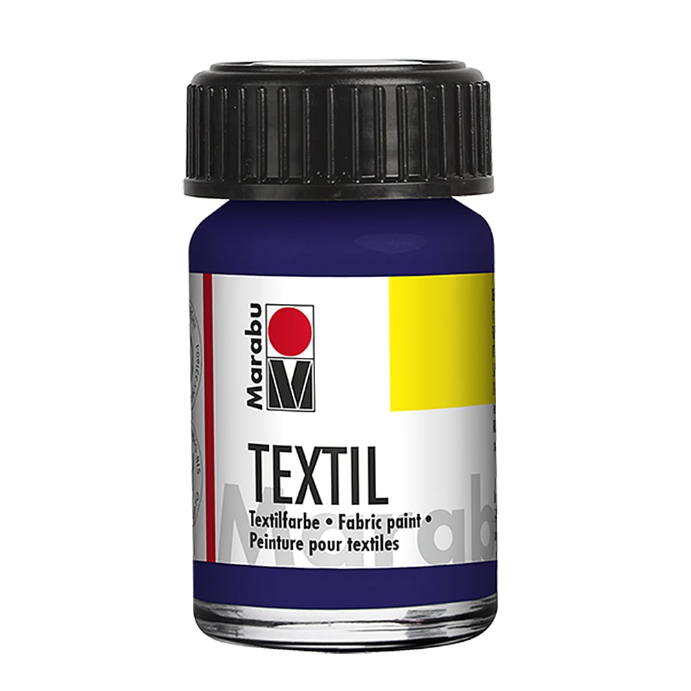 Marabu Textile paint, 15 ml, 053, dark blue
