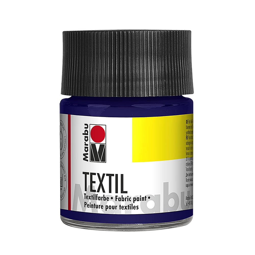 Marabu Textile paint, dark blue, 50 ml, 053