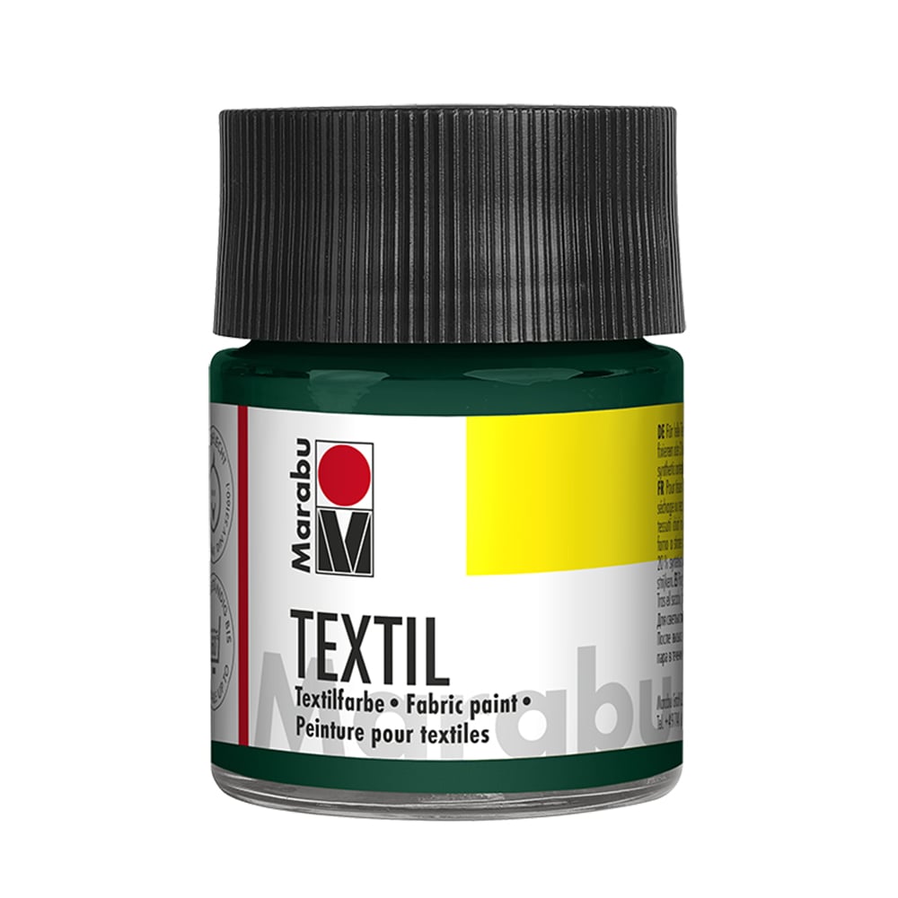 Marabu Textile Paint, dark green, 50 ml, 068