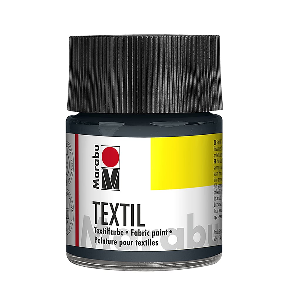 Marabu Textile paint, gray, 50 ml, 078