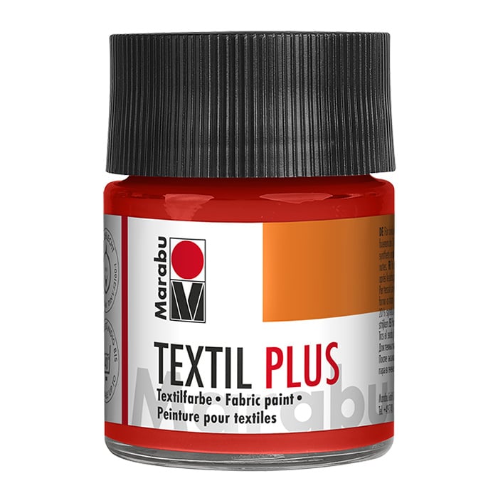 Marabu Textile Paint Plus, 50 ml, 030, light cinnabar