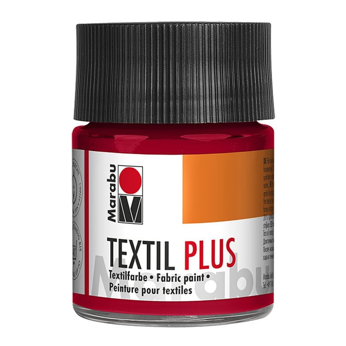 Marabu Textile paint Plus, 50 ml, 032, carmine