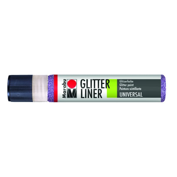 Marabu Textile contour Glitter Liner, No. 507, 25 ml