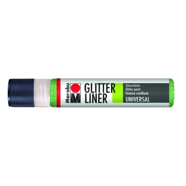 Marabu Glitter Liner Textile Paint, No. 561, 25 ml